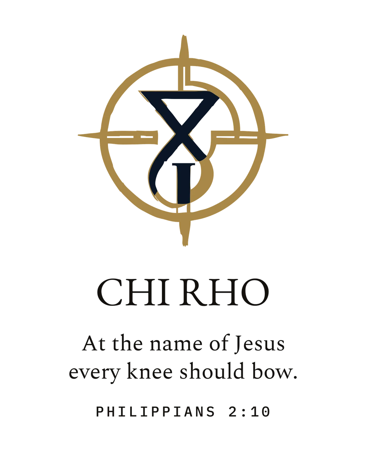CHI RHO — the print
